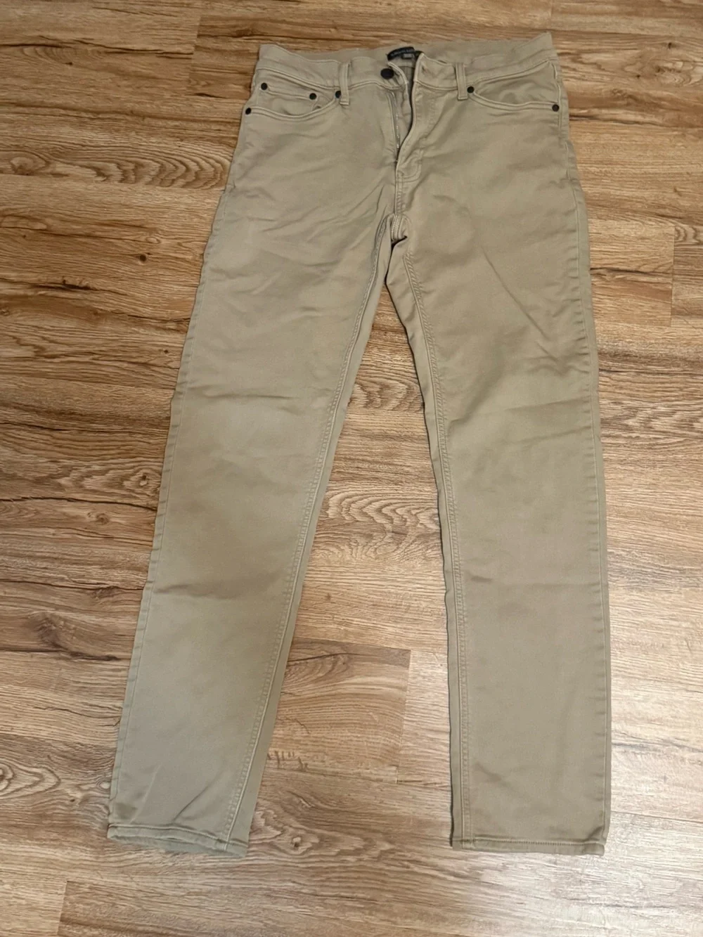 Banana Republic Slim Tan Chino Pants